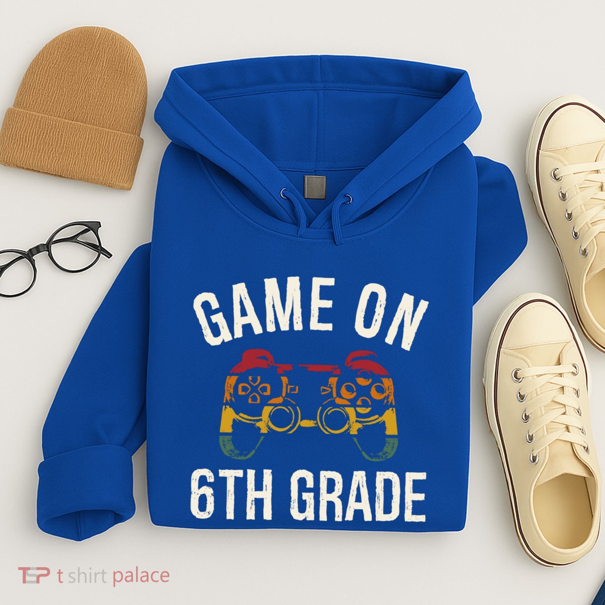 Game On 6Th Grade Funny Back To School First Day Of Sc Great Gift Hoodie