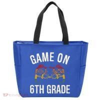 Game On 6Th Grade Funny Back To School First Day Of Sc Great Gift Tote Bag thumb 0