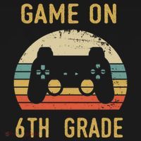 Game On 6Th Grade Cool Gift 6Th Graders Gamers Back To School Great Gift Women's Hoodie thumb 2