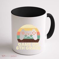 Game On 6Th Grade Video Game Back To School Student Gamer Cute Gift Coffee Mug thumb 1