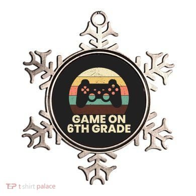 Game On 6Th Grade Video Game Back To School Student Gamer Cute Gift Ornament