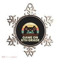 Game On 6Th Grade Video Game Back To School Student Gamer Cute Gift Ornament thumb 0