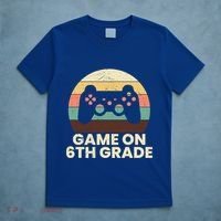 Game On 6Th Grade Video Game Back To School Student Gamer Cute Gift T-Shirt thumb 5