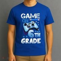 Game On 6Th Grade First Day Gamer Back To School Gift T-Shirt thumb 3