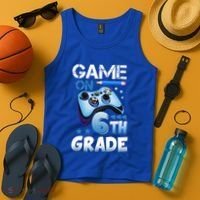 Game On 6Th Grade First Day Gamer Back To School Gift Tank Top thumb 4