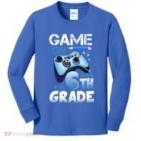 Game On 6Th Grade First Day Gamer Back To School Gift Kids Long Sleeve Shirt thumb 0