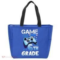 Game On 6Th Grade First Day Gamer Back To School Gift Tote Bag thumb 0