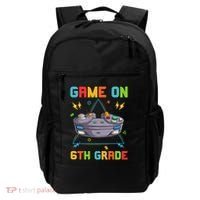 Game On 6Th Grade Funny Back To School 6Th Grade Video Games Gift Backpack thumb 0