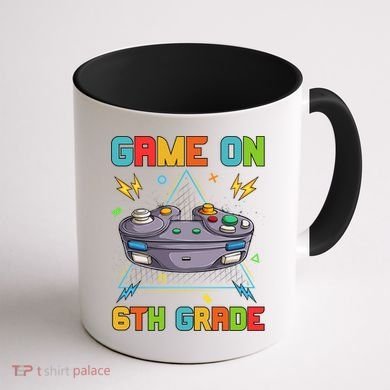 Game On 6Th Grade Funny Back To School 6Th Grade Video Games Gift Coffee Mug back