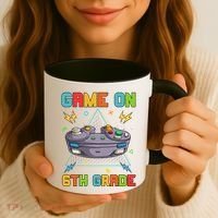 Game On 6Th Grade Funny Back To School 6Th Grade Video Games Gift Coffee Mug thumb 3