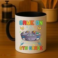 Game On 6Th Grade Funny Back To School 6Th Grade Video Games Gift Coffee Mug thumb 4