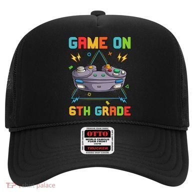 Game On 6Th Grade Funny Back To School 6Th Grade Video Games Gift Hat
