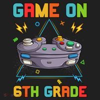 Game On 6Th Grade Funny Back To School 6Th Grade Video Games Gift Hat thumb 2