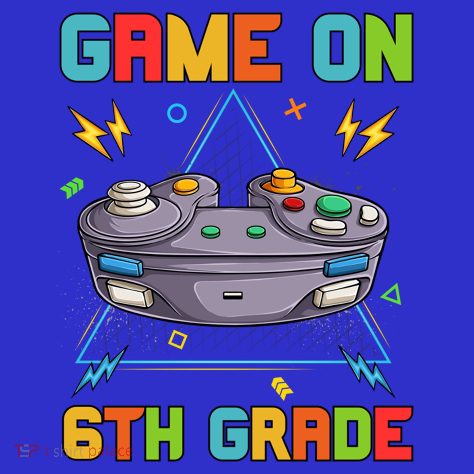 Game On 6Th Grade Funny Back To School 6Th Grade Video Games Gift Women's Tank Top