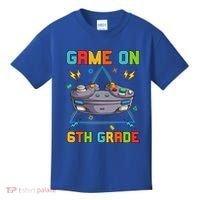 Game On 6Th Grade Funny Back To School 6Th Grade Video Games Gift Kids T-Shirt thumb 0