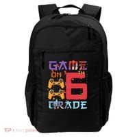 Game On 6Th Sixth Grade 6Th Grade First Day Of School Gift Backpack thumb 0