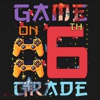Game On 6Th Sixth Grade 6Th Grade First Day Of School Gift Women's Hoodie thumb 2