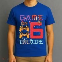 Game On 6Th Sixth Grade 6Th Grade First Day Of School Gift T-Shirt thumb 3