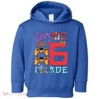 Game On 6Th Sixth Grade 6Th Grade First Day Of School Gift Toddler Hoodie thumb 0
