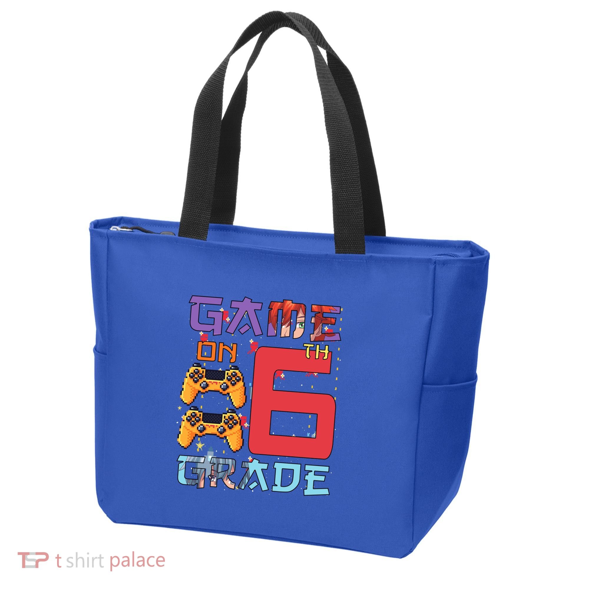 Game On 6Th Sixth Grade 6Th Grade First Day Of School Gift Tote Bag