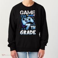 Game On 7Th Grade First Day Gamer Back To School Gift Women's Sweatshirt thumb 0