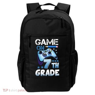 Game On 7Th Grade First Day Gamer Back To School Gift Backpack