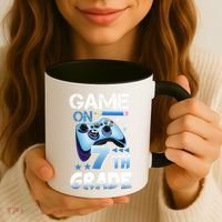Game On 7Th Grade First Day Gamer Back To School Gift Coffee Mug thumb 3