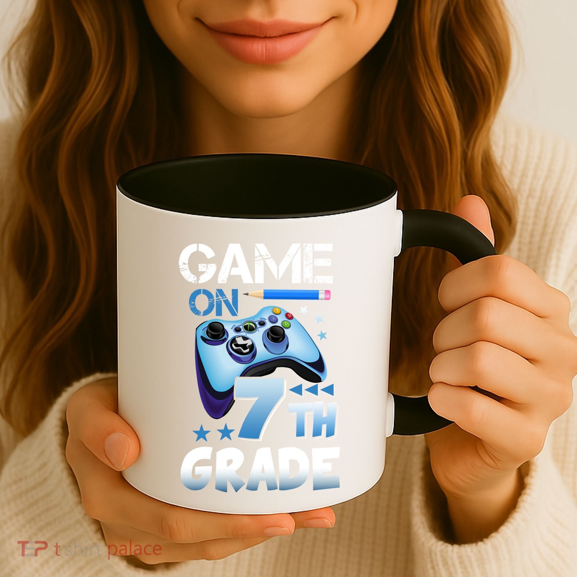Game On 7Th Grade First Day Gamer Back To School Gift Coffee Mug