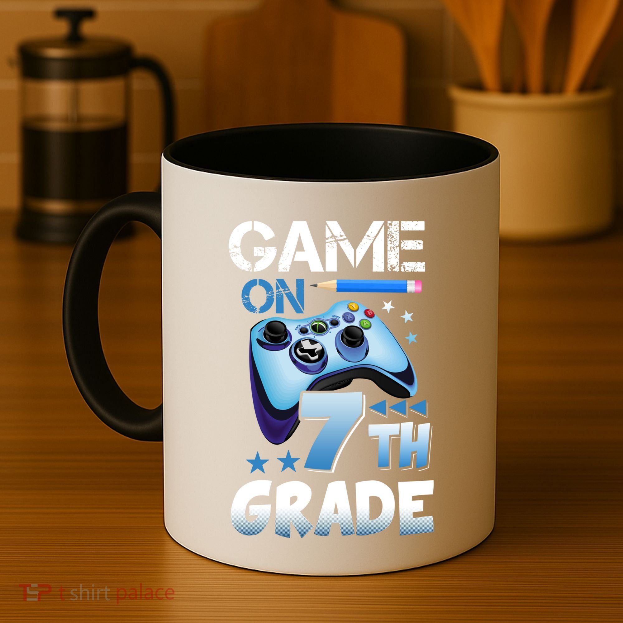 Game On 7Th Grade First Day Gamer Back To School Gift Coffee Mug