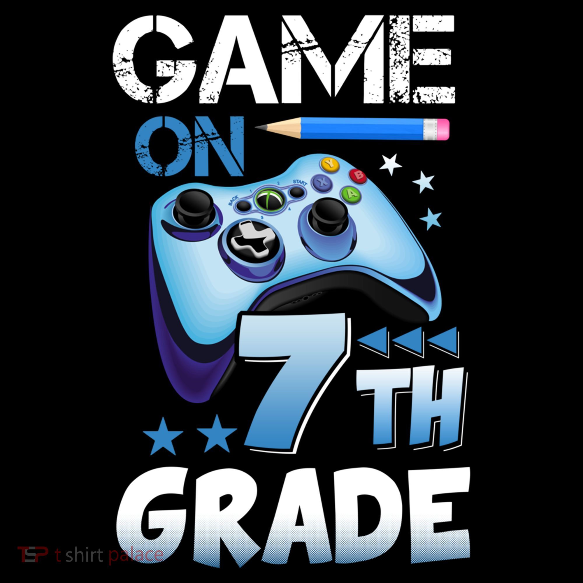 Game On 7Th Grade First Day Gamer Back To School Gift Women's Hoodie