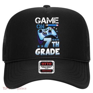 Game On 7Th Grade First Day Gamer Back To School Gift Hat