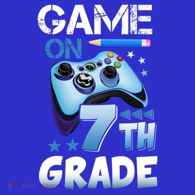 Game On 7Th Grade First Day Gamer Back To School Gift Women's Flannel Pajama Set