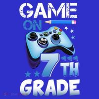 Game On 7Th Grade First Day Gamer Back To School Gift Toddler Hoodie thumb 2