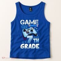 Game On 7Th Grade First Day Gamer Back To School Gift Tank Top thumb 2