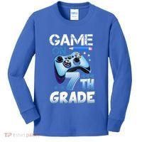Game On 7Th Grade First Day Gamer Back To School Gift Kids Long Sleeve Shirt thumb 0