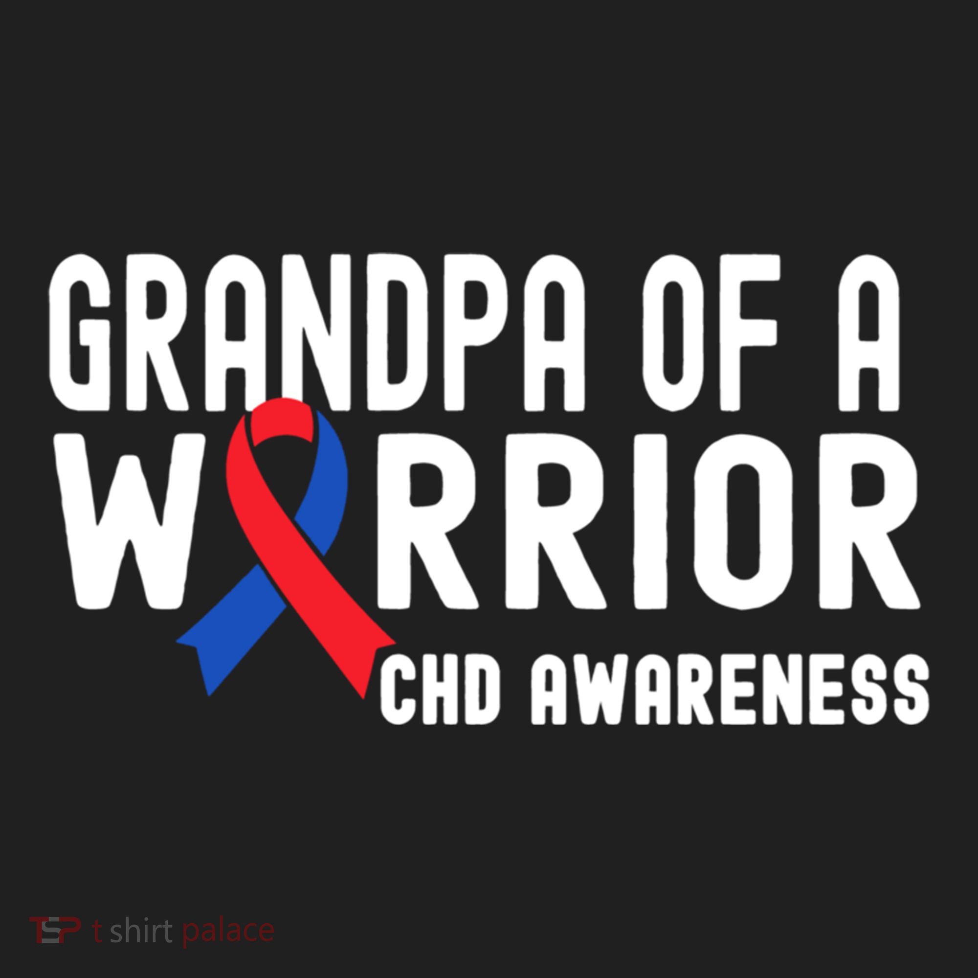 Grandpa Of A Warrior Congenital Heart Disease Awareness Chd Gift Beanie