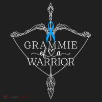 Grammie Of A Warrior Prostate Cancer Awareness Support Squad Gift Beanie thumb 2
