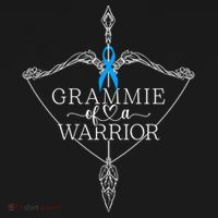 Grammie Of A Warrior Prostate Cancer Awareness Support Squad Gift Women's Hoodie thumb 2