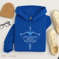 Grammie Of A Warrior Prostate Cancer Awareness Support Squad Gift Hoodie thumb 4
