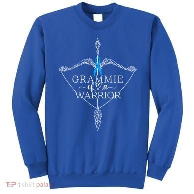 Grammie Of A Warrior Prostate Cancer Awareness Support Squad Gift Sweatshirt