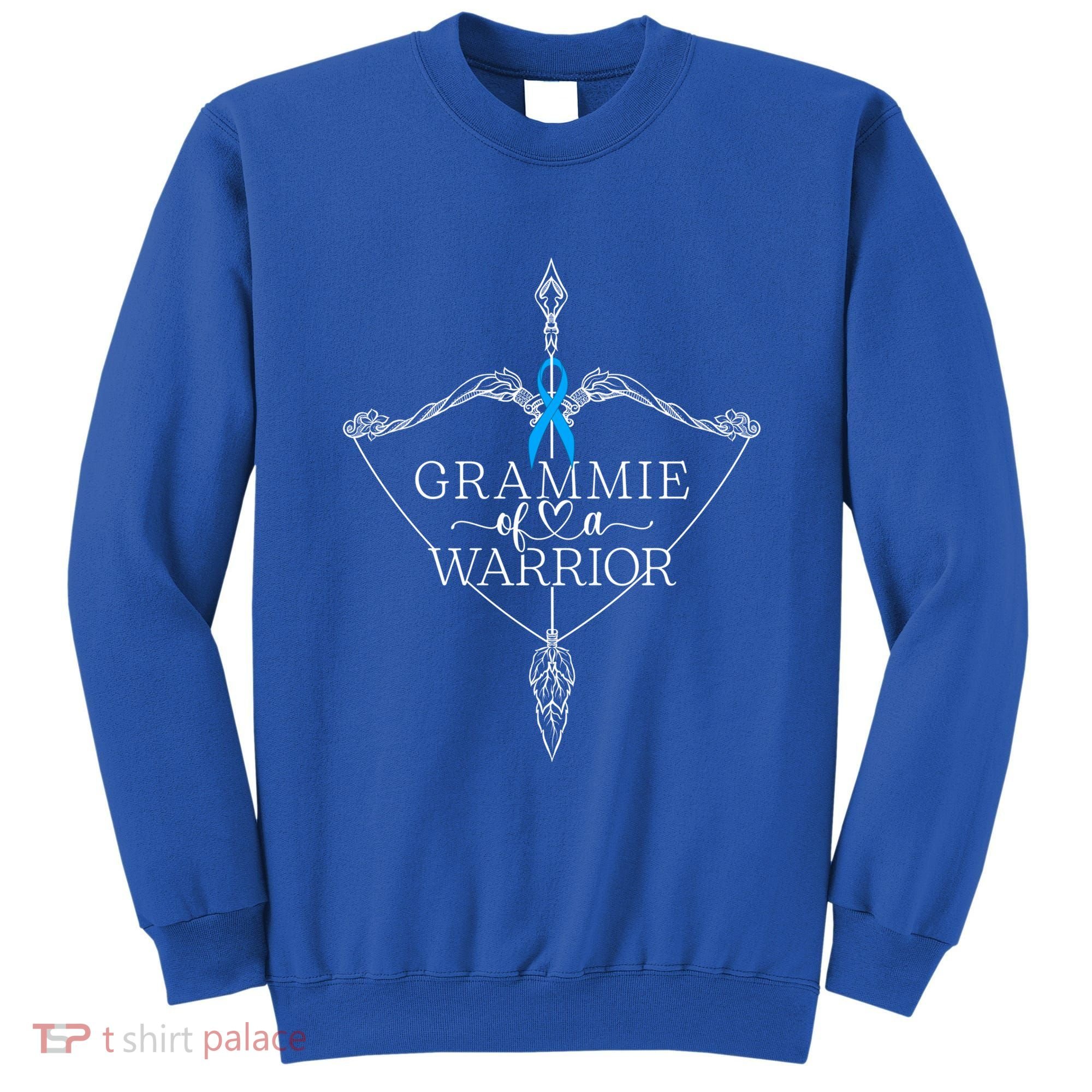Grammie Of A Warrior Prostate Cancer Awareness Support Squad Gift Sweatshirt