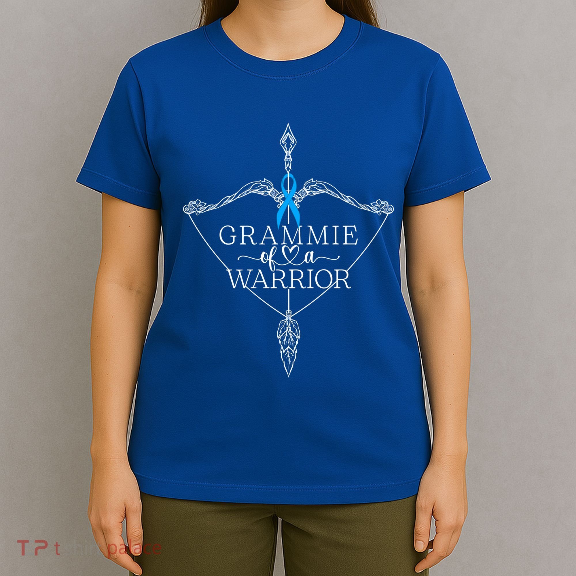 Grammie Of A Warrior Prostate Cancer Awareness Support Squad Gift T-Shirt