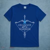 Grammie Of A Warrior Prostate Cancer Awareness Support Squad Gift T-Shirt thumb 5