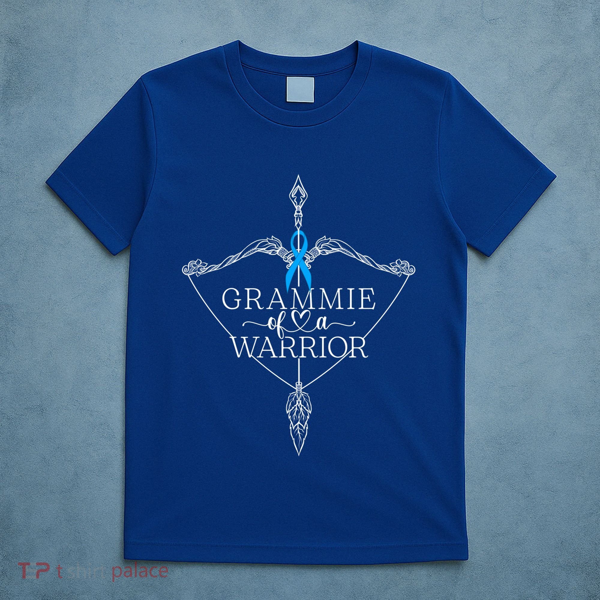 Grammie Of A Warrior Prostate Cancer Awareness Support Squad Gift T-Shirt
