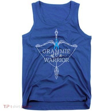 Grammie Of A Warrior Prostate Cancer Awareness Support Squad Gift Tank Top