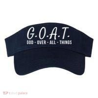 God Over All Things Christian Values G.O.A.T. Jesus Is Our Savior Holy Spirit Visor thumb 0