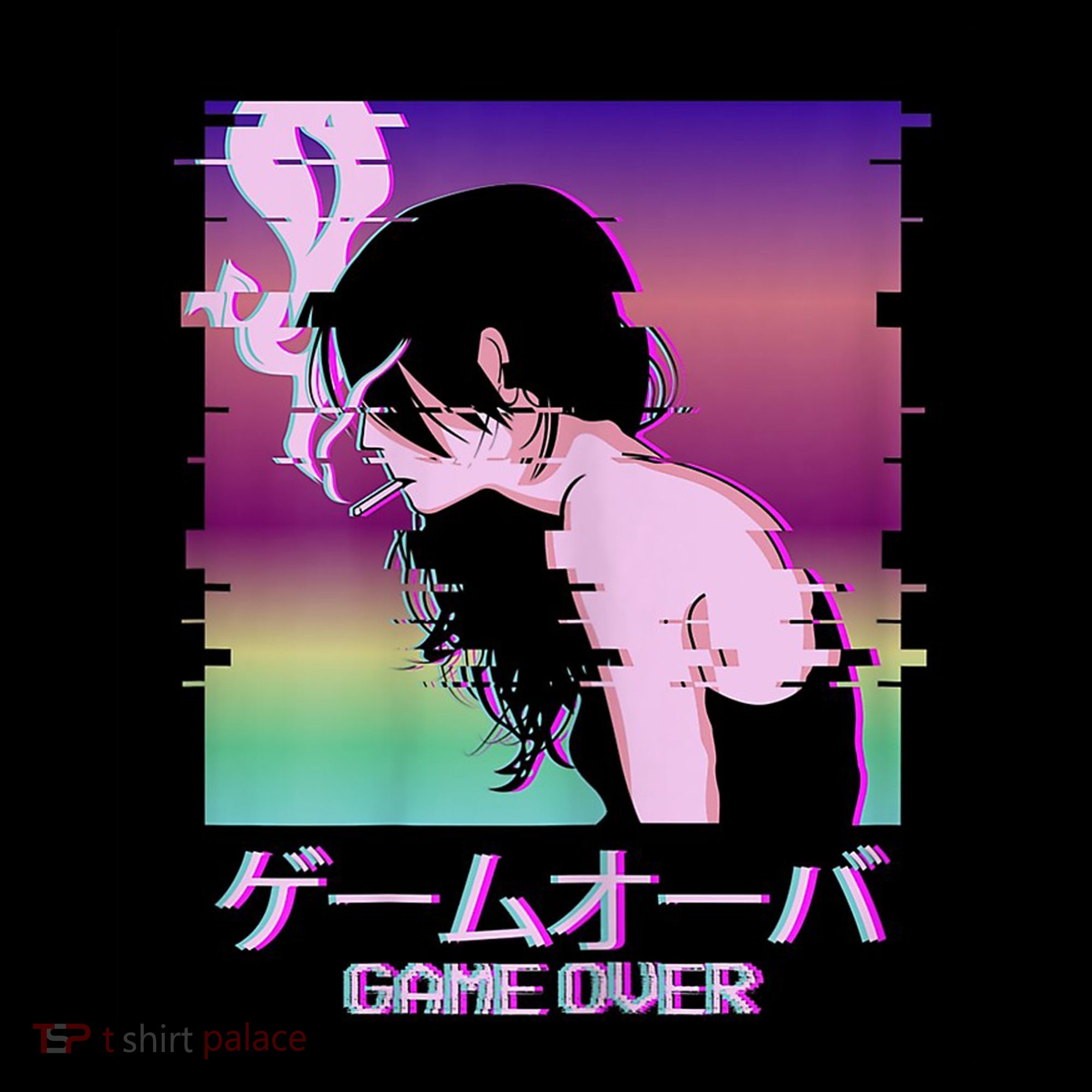 Game Over Anime Backpack