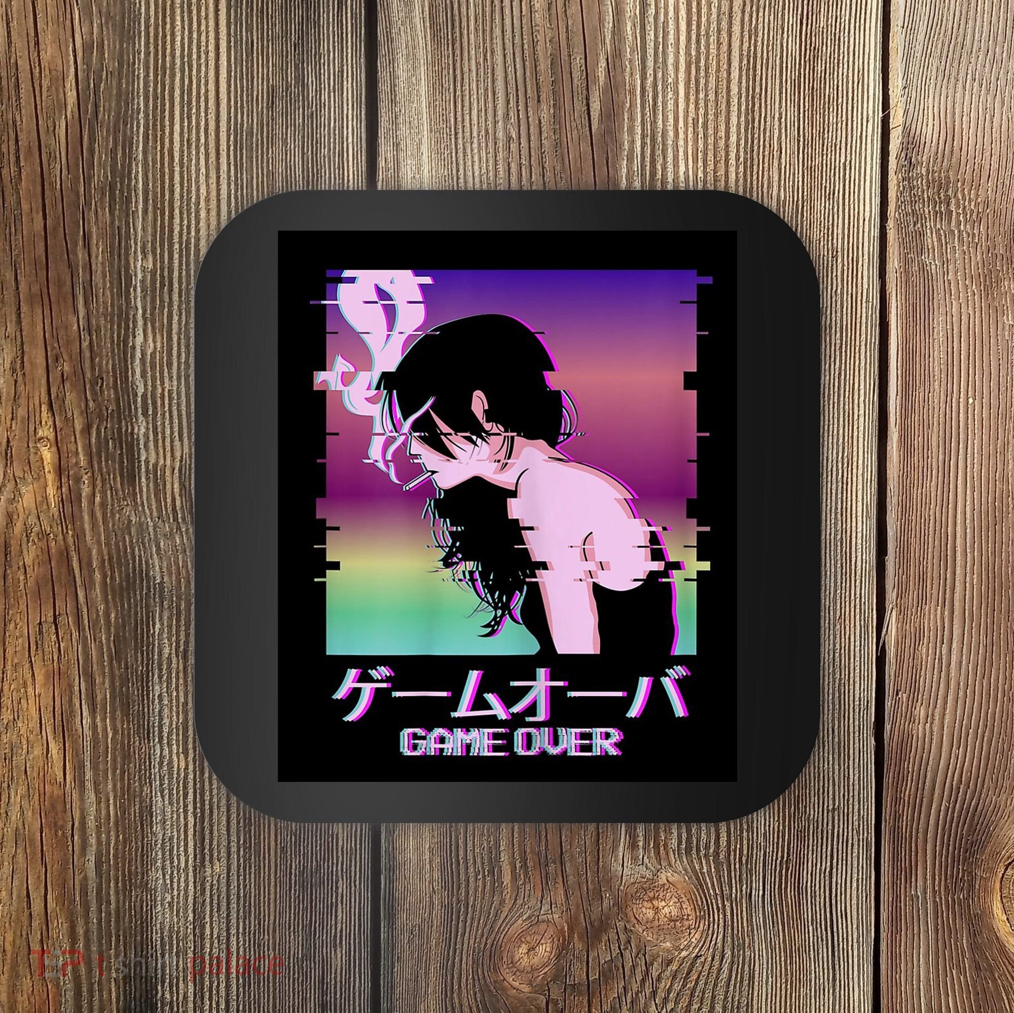 Game Over Anime Coaster