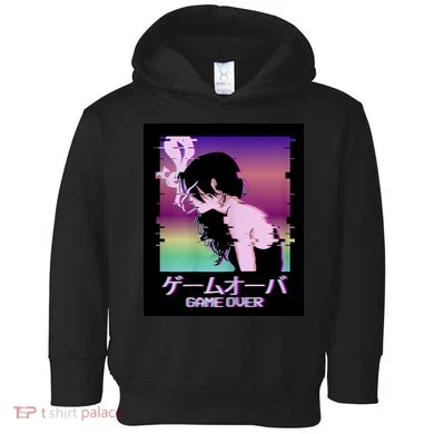 Game Over Anime Toddler Hoodie