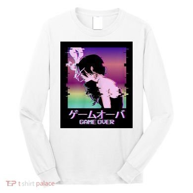 Game Over Anime Long Sleeve Shirt